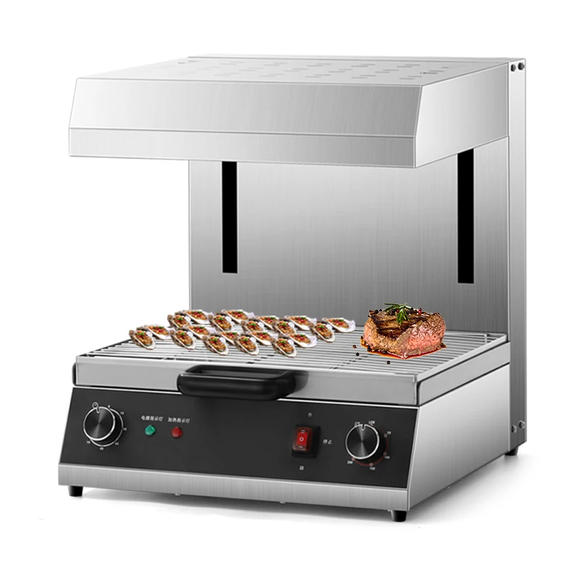 Commercial Kitchen Broiler - อุปกรณ์ครัวไฟฟ้าอัตโนมัติสำหรับย่างไก่แบบยกได้, เครื่องย่างปลา