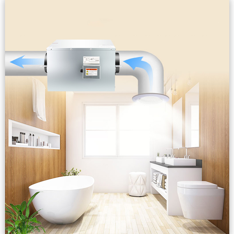 Commercial Kitchen Ventilation System - พัดลมระบายอากาศระบบอากาศบริสุทธิ์ พัดลมดูดอากาศทางเดียวเงียบอันทรงพลัง พัดลมระบายอากาศในครัวเรือน พัดลมดูดอากาศแบบท่อเชิงพาณิชย์