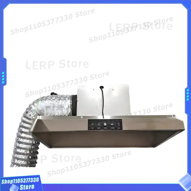 Commercial Kitchen Ventilation System - เครื่องดูดควันสแตนเลสสั่งทำพิเศษสำหรับครัวเชิงพาณิชย์ในโรงแรมและร้านอาหาร ระบบระบายอากาศพร้อมเครื่องฟอกอากาศ ทนทานสูง