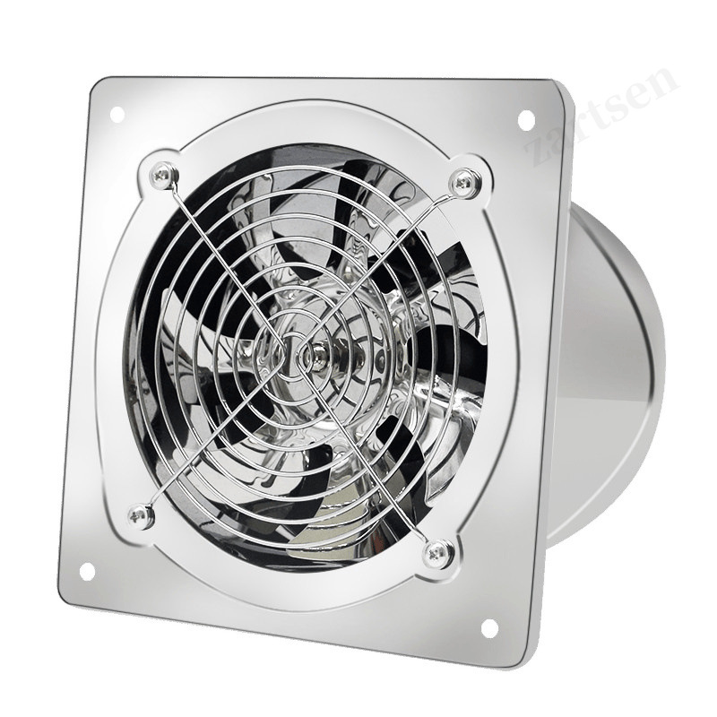 Commercial Kitchen Ventilation - 6''8''10'' พัดลมดูดอากาศ พัดลมระบายอากาศ พัดลมระบายอากาศสำหรับห้องน้ำห้องครัวห้องครัวผนังหน้าต่างพัดลมสแตนเลส