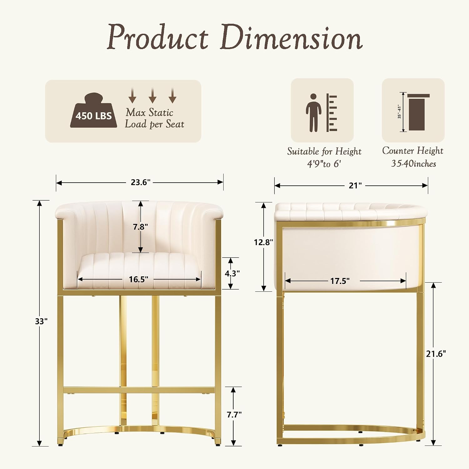 เก้าอี้บาร์ทรงกระบอกขนาด 26 นิ - Commercial Kitchen Island บทวิจารณ์และราคา