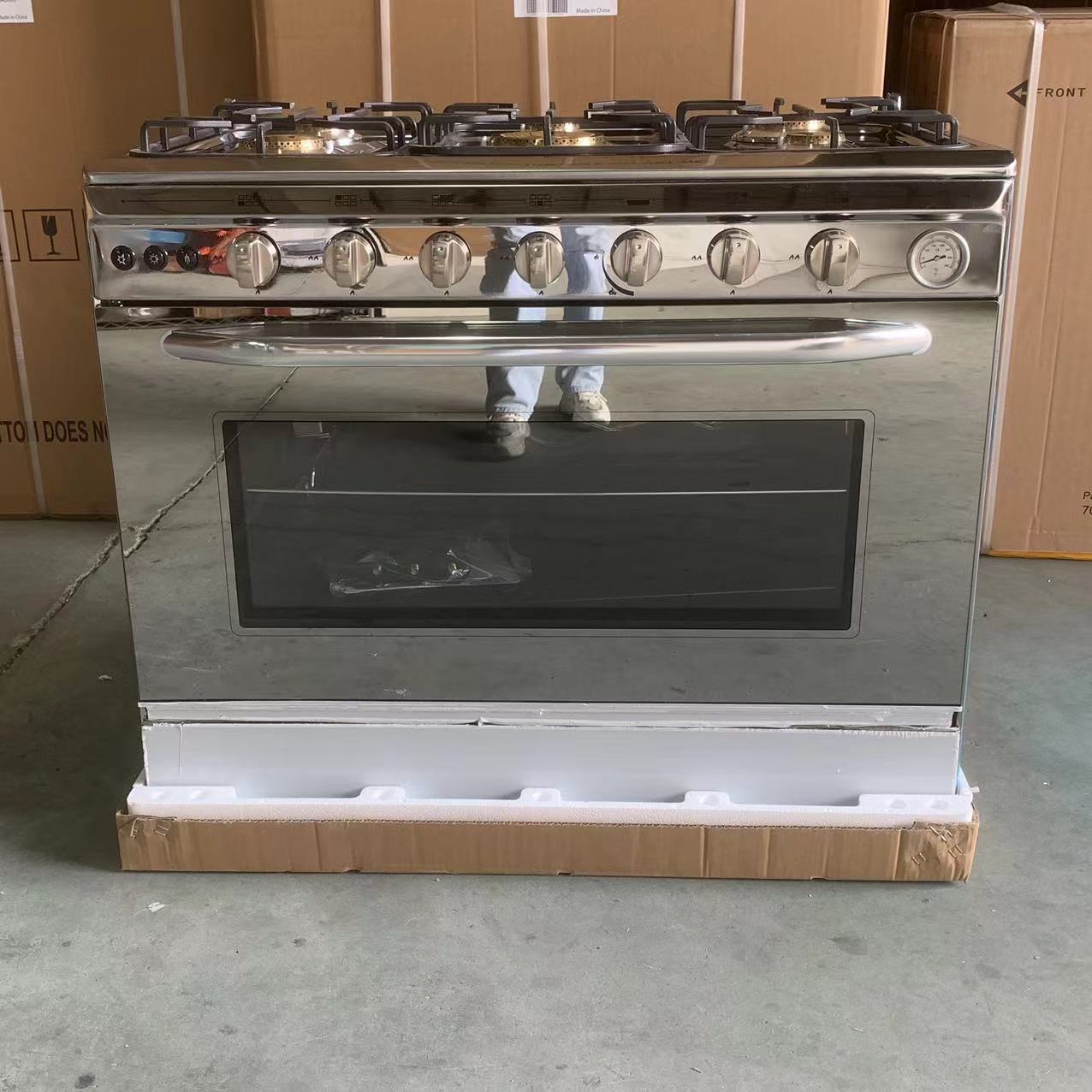 เตาอบแก๊ส 6 หัวเตา 220V แบบตั้ - Commercial Kitchen Broiler บทวิจารณ์และราคา