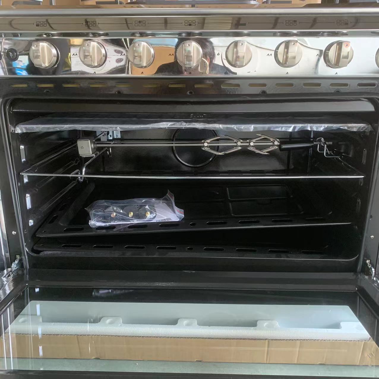 เตาอบแก๊ส 6 หัวเตา 220V แบบตั้ - Commercial Kitchen Broiler บทวิจารณ์และราคา