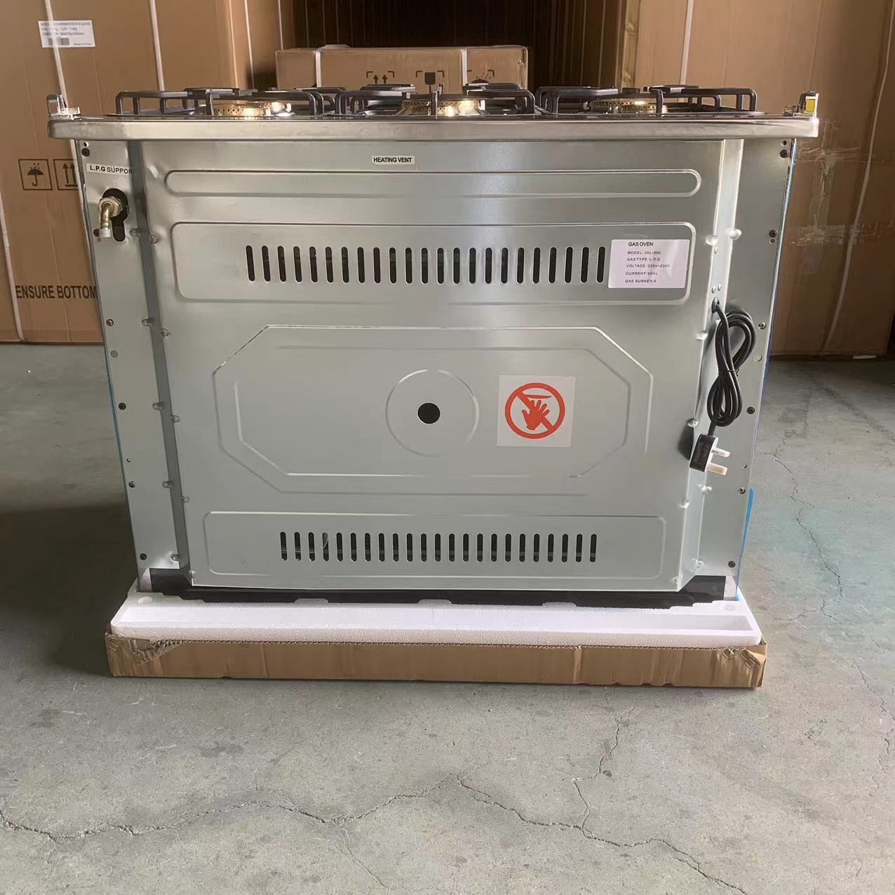 เตาอบแก๊ส 6 หัวเตา 220V แบบตั้ - Commercial Kitchen Broiler บทวิจารณ์และราคา