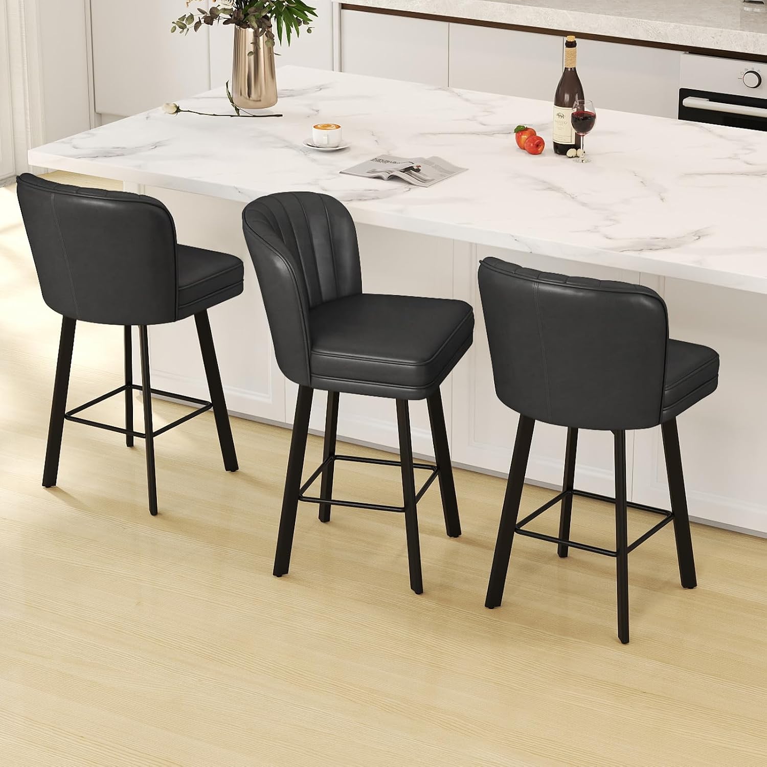 เก้าอี้บาร์ทรงสูงแบบหมุนได้ทัน - Commercial Kitchen Island บทวิจารณ์และราคา