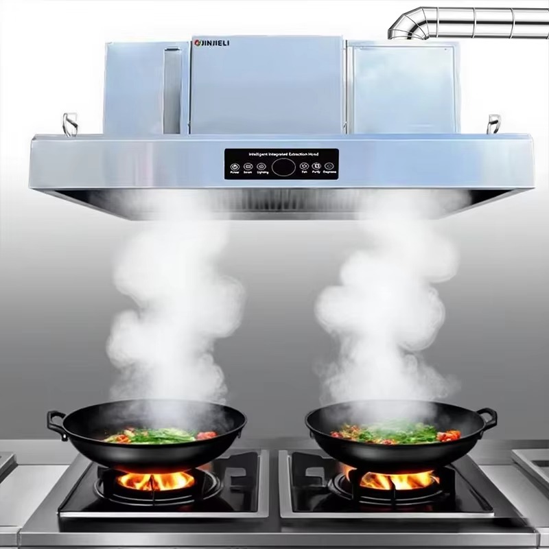 เครื่องดูดควันครัวสแตนเลส 201  - Commercial Kitchen Ventilation System บทวิจารณ์และราคา