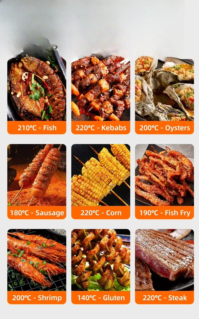 อุปกรณ์ครัวไฟฟ้าอัตโนมัติสำหรั - Commercial Kitchen Broiler บทวิจารณ์และราคา
