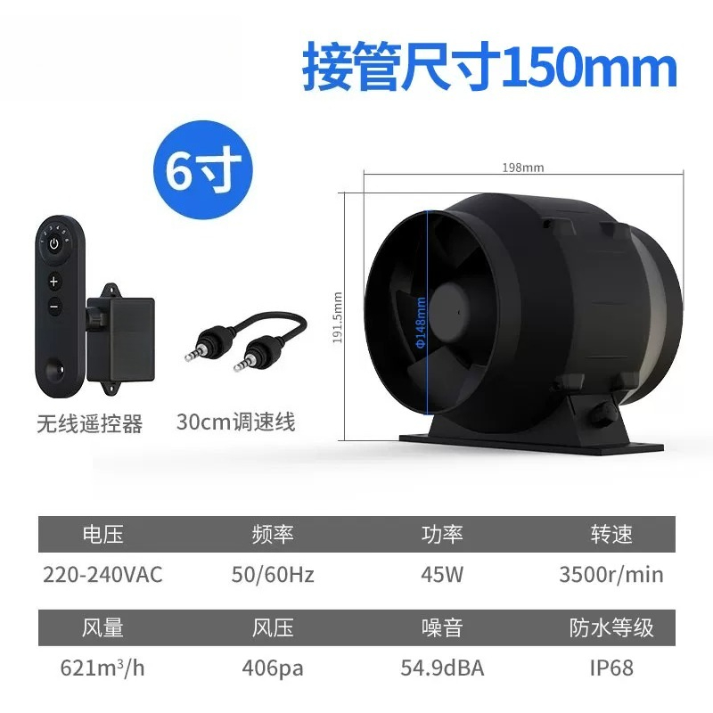 พัดลมระบายอากาศแบบท่อลมขนาด 6  - Commercial Kitchen Ventilation บทวิจารณ์และราคา