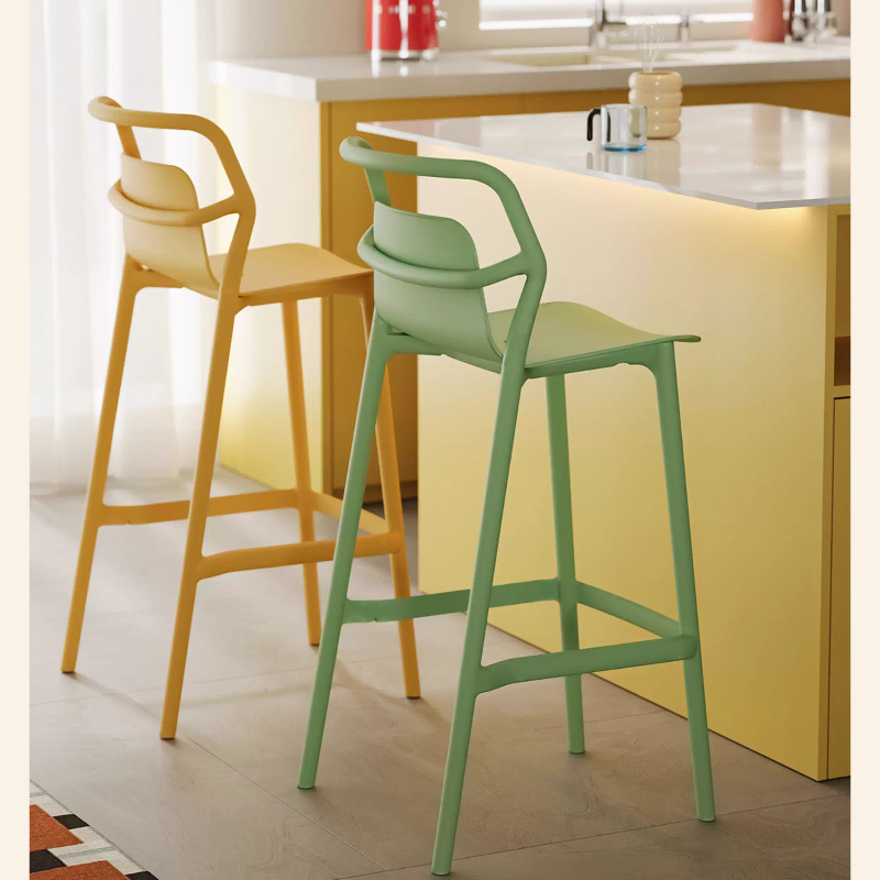 เก้าอี้บาร์ดีไซน์เนอร์ทรงสูง ว - Commercial Kitchen Island บทวิจารณ์และราคา