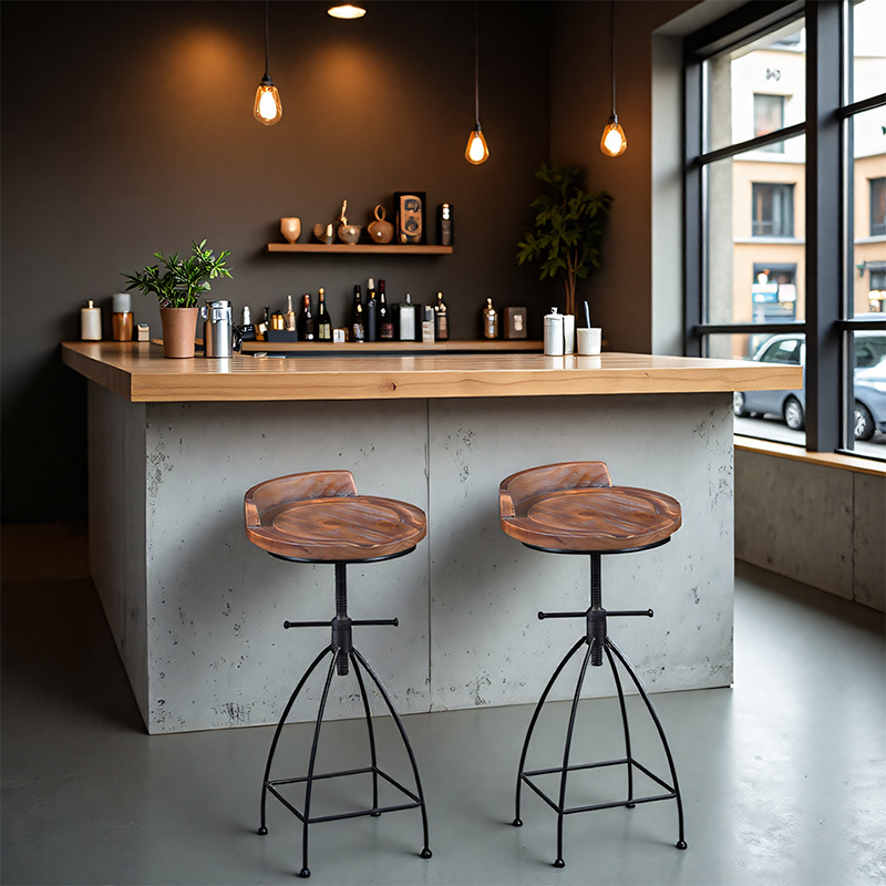 ‌ อุตสาหกรรมปรับเก้าอี้บาร์Ret - Commercial Kitchen Island บทวิจารณ์และราคา