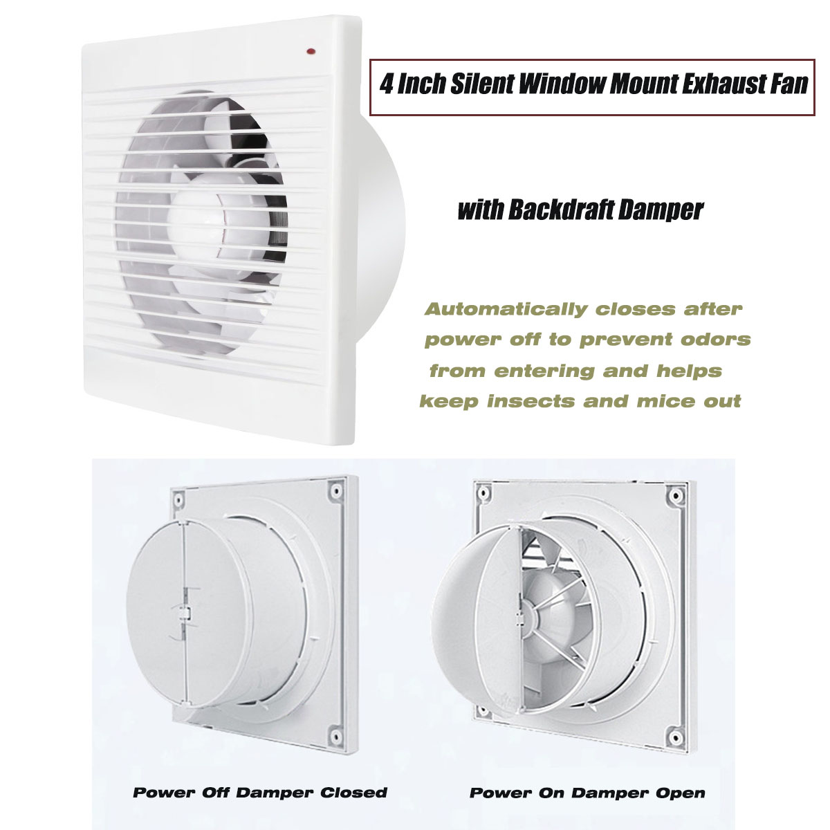 พัดลมดูดอากาศแบบติดหน้าต่างขนา - Commercial Kitchen Ventilation บทวิจารณ์และราคา