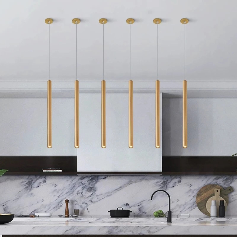โคมไฟระย้าทองแดงหลอดยาว LED, โ - Commercial Kitchen Island บทวิจารณ์และราคา