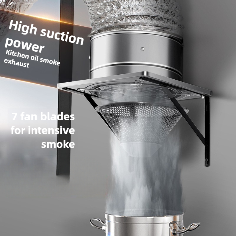 6/8 นิ้ว EXTRACTOR พัดลมระบายอ - Commercial Kitchen Ventilation บทวิจารณ์และราคา